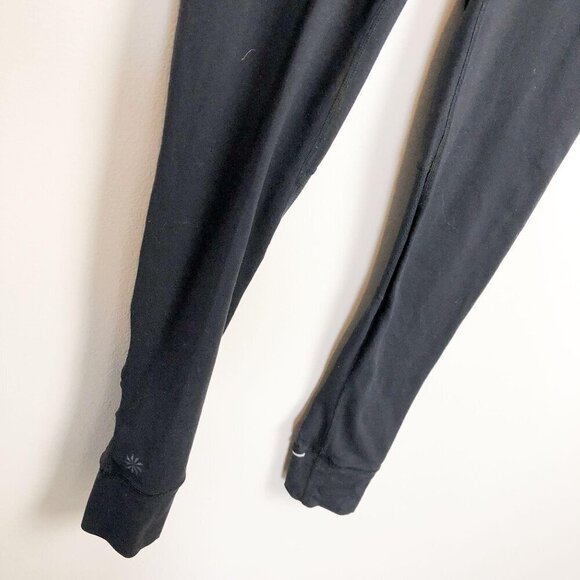Athleta Black Active Performance Leggings Womens XS Athletic Activewear - Picture 9 of 13